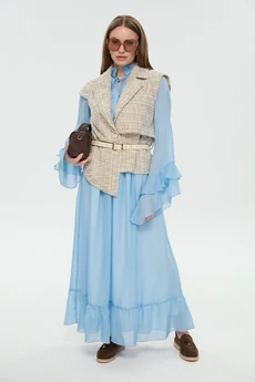 Костюм с платьем 1040-1 NikVa