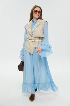 Костюм с платьем 1040-1 NikVa