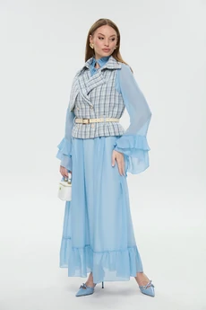 Костюм с платьем 1041-1 NikVa