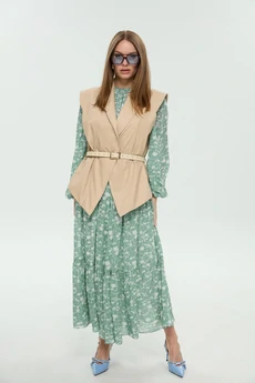 Костюм с платьем 1042-1 NikVa