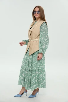 Костюм с платьем 1042-1 NikVa