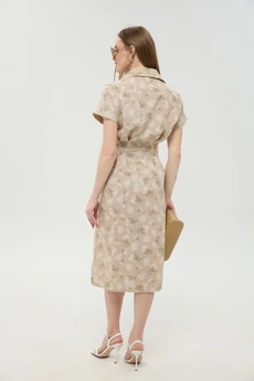 Платье 1047-2 песок NikVa