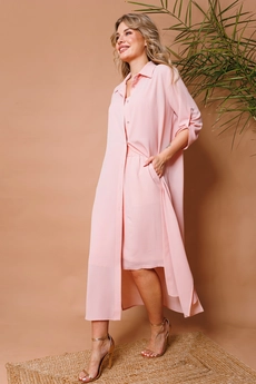 Костюм с шортами 370-1 пудра NikVa