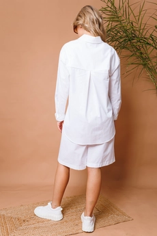 Костюм с шортами 371-1 молоко NikVa