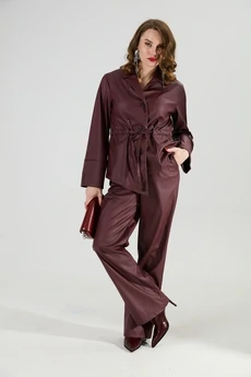 Брюки 705-20 бордо NikVa