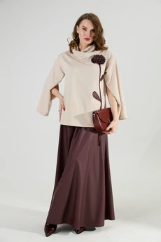 Юбка 813-21 бордо NikVa