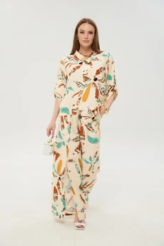 Костюм брючный 978-5 бохо мультиколор NikVa