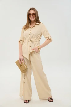 Костюм брючный 981-4 песок NikVa