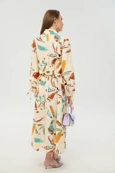 Платье 944-12 бохо мультиколор NikVa