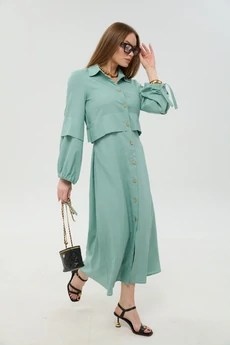 Платье 944-13 мята NikVa