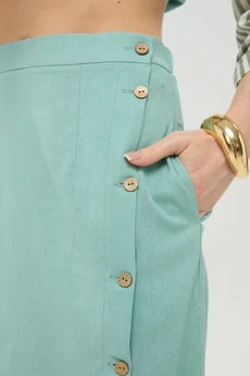 Костюм с юбкой 980-3 мята  NikVa