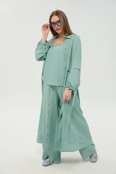 Костюм брючный 976-10 мята  NikVa