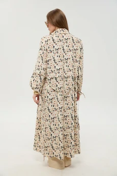 Костюм брючный 976-12 песок и песок мультиколор NikVa