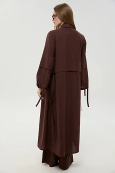 Костюм брючный 976-19 шоколад NikVa