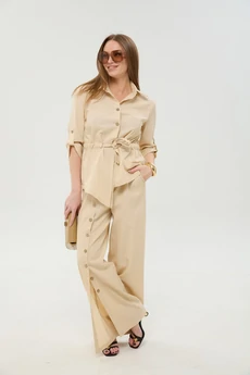 Костюм брючный 981-4 песок NikVa