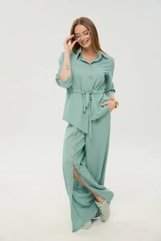 Костюм брючный 981-3 мята  NikVa