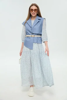 Костюм с платьем 1037-2 NikVa