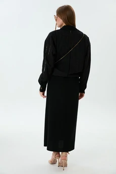 Блузка 841-3 чёрный NikVa