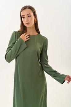 Платье 855-1 зелень NikVa