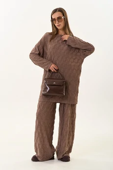 Костюм брючный 862-1 капучино NikVa
