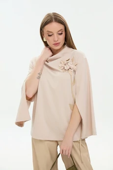 Костюм брючный 922-10 топленое молоко и капучино NikVa