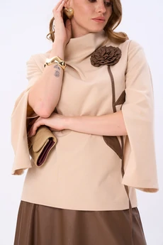 Костюм с юбкой 952-3 NikVa