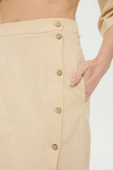 Костюм с юбкой 972-10 песок NikVa