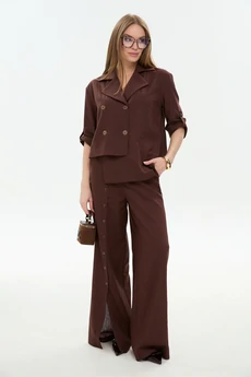 Жакет 973-5 шоколад  NikVa