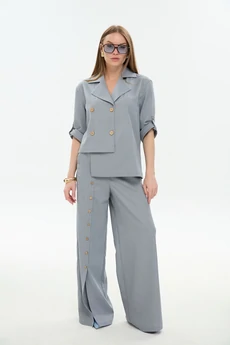 Жакет 973-6 серый NikVa