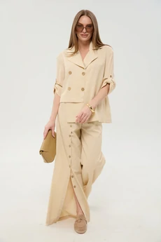 Костюм брючный 979-10 песок NikVa