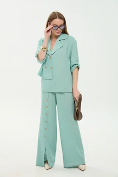 Костюм брючный 979-9 мята NikVa