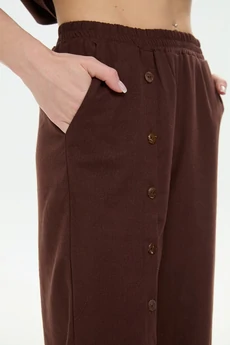 Костюм брючный 979-6 шоколад  NikVa