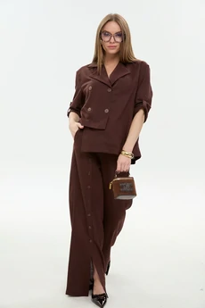 Жакет 973-5 шоколад  NikVa