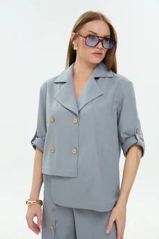 Жакет 973-6 серый NikVa