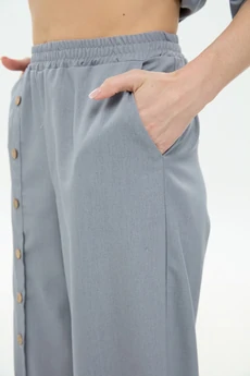 Костюм брючный 979-7 серый NikVa