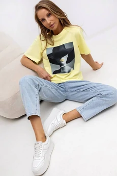 Футболка 0203601 лимонный Nika.pl