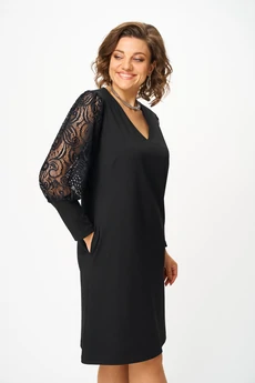 Платье 060120 черный Nika.pl