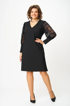 Платье 060120 черный Nika.pl