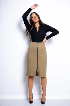 Юбка 0503102 оливковый Nika.pl