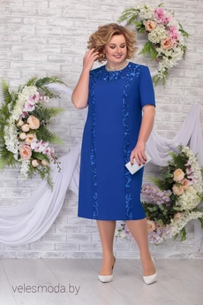 Костюм с платьем 2258 василек Ninele