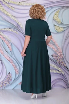 Костюм с платьем 3160 изумруд Ninele