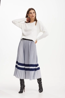Джемпер 1525 молочный Niv Niv Fashion
