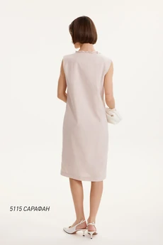 Сарафан 5115 бледно-розовый  Niv Niv Fashion