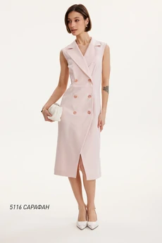 Сарафан  5116 бледно-розовый  Niv Niv Fashion