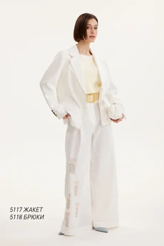 Жакет  5117 молочный Niv Niv Fashion