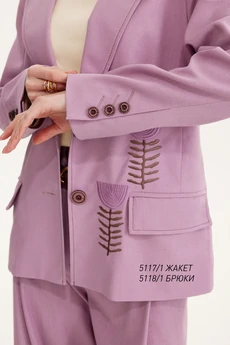 Жакет 5117-1 розово-лиловый  Niv Niv Fashion