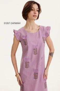 Сарафан  5120-1 розово-лиловый  Niv Niv Fashion