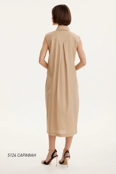 Сарафан  5124 бежевый Niv Niv Fashion