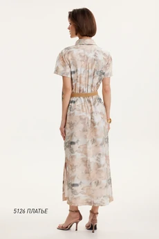 Платье 5126 мультиколор  Niv Niv Fashion