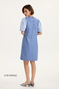 Платье 5135 синий  Niv Niv Fashion